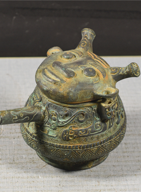 艺术品艺术品仿古青铜器御如意