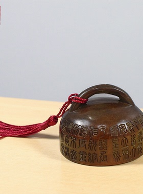 诏文权镇纸镇尺铜权砝码度量衡器