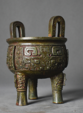 青铜器做旧世纪宝鼎会议开业古玩