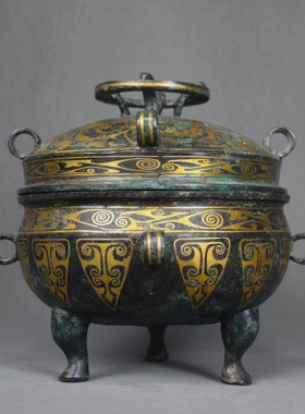 御如意铜摆件复古怀旧