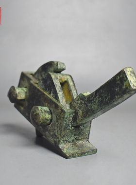 青铜器仿古青铜弩机扳机冷兵器