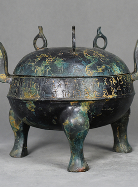 御如意铜摆件复古怀旧