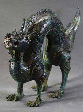 御如意铜摆件复古怀旧