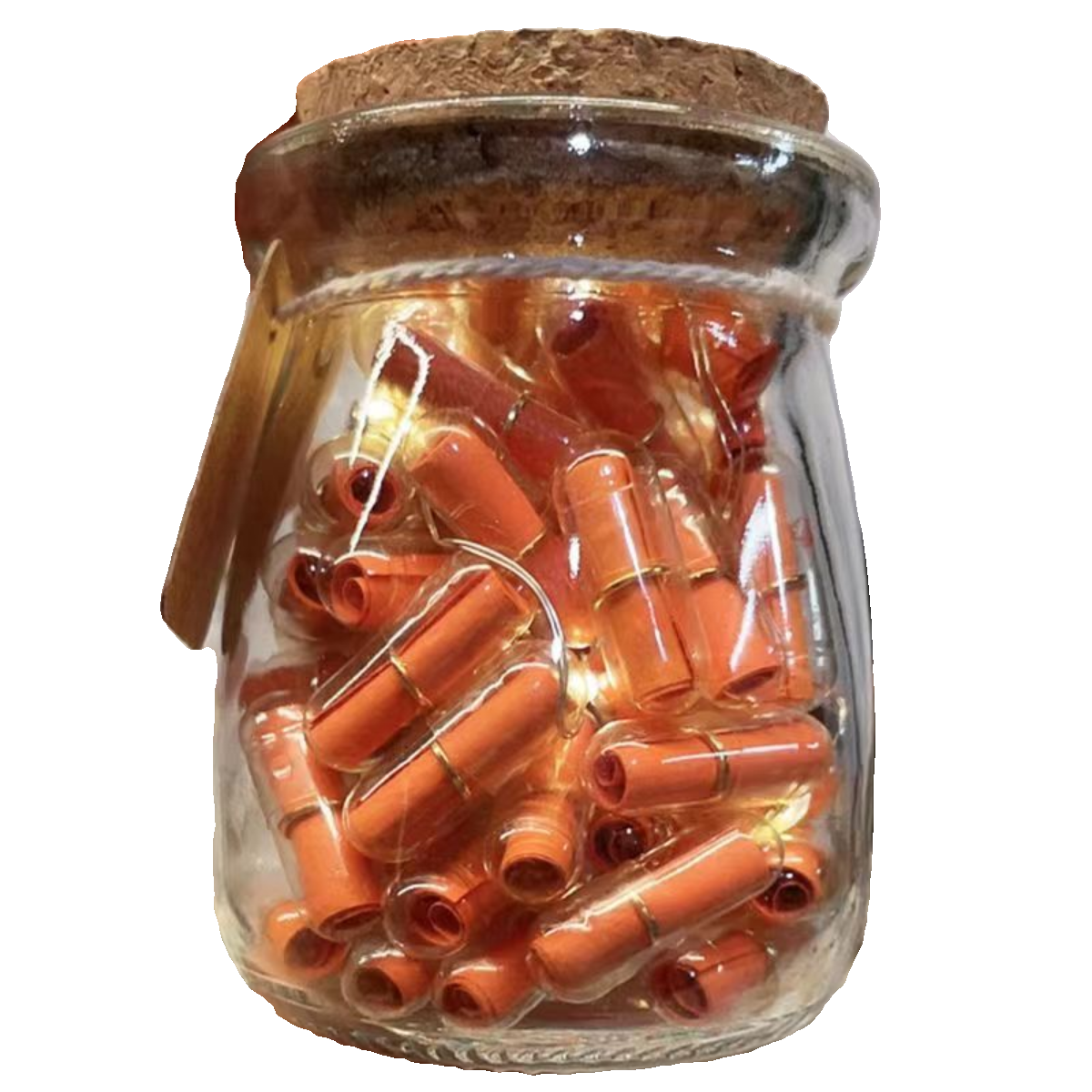 生日礼物情书胶囊时间胶囊浪漫表白许愿瓶情人节走心礼物幸运星瓶