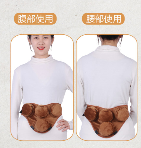 艾灸盒随身灸铜盒无烟颈椎膝部四联温灸盒腹部艾灸工具四罐去湿气 - 图2