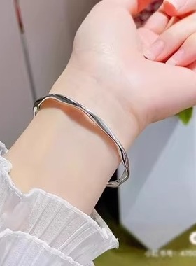 【活动大促销】爆款幸运情人节花丝手镯轻奢潮流百搭手环可调节