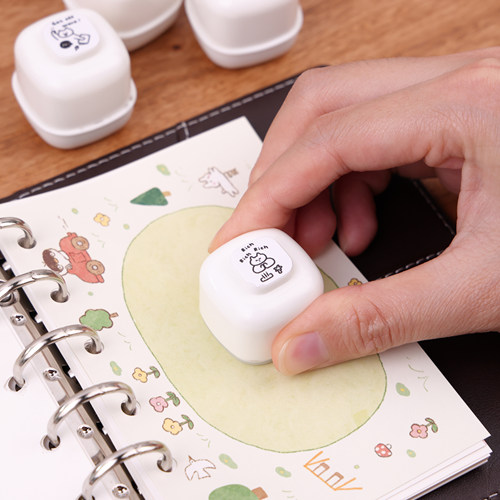 可得优咪の日常原创授权正版手帐光敏印章猫咪可爱迷你卡通图案盖章DIY制作装饰方便收纳印章2025年新列印章 - 图3