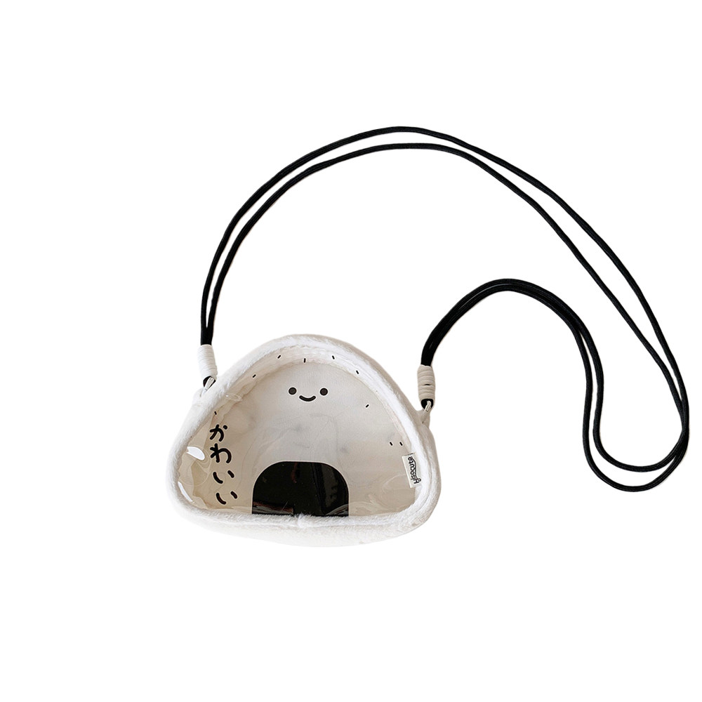 ins韩版少女卡通饭团大号遛娃包外出斜挎晒娃包学生单肩娃包痛包,淘宝优惠券,粉丝福利购,淘宝优惠卷