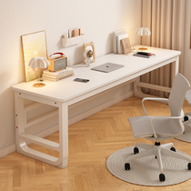 Simple double computer desk dresser integrated desktop small home long desk student study desk writing desk