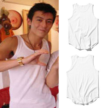 Edison Chen ນັກສຶກສາຜູ້ຊາຍແລະແມ່ຍິງ sleeveless ສີແຂງກິລາ sweatshirt ສະບັບພາສາເກົາຫຼີ loose casual sweat vest ແນວໂນ້ມຂອງຜູ້ຊາຍ summer