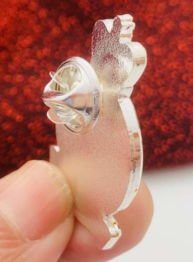 英国镀银徽章胸章挂件硬币币