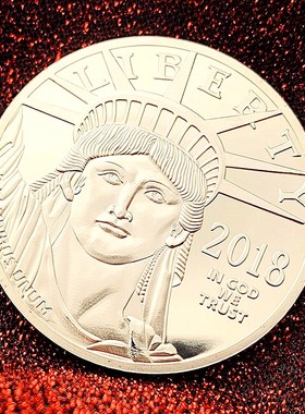 美国镀银把玩创意工艺硬币纪念章