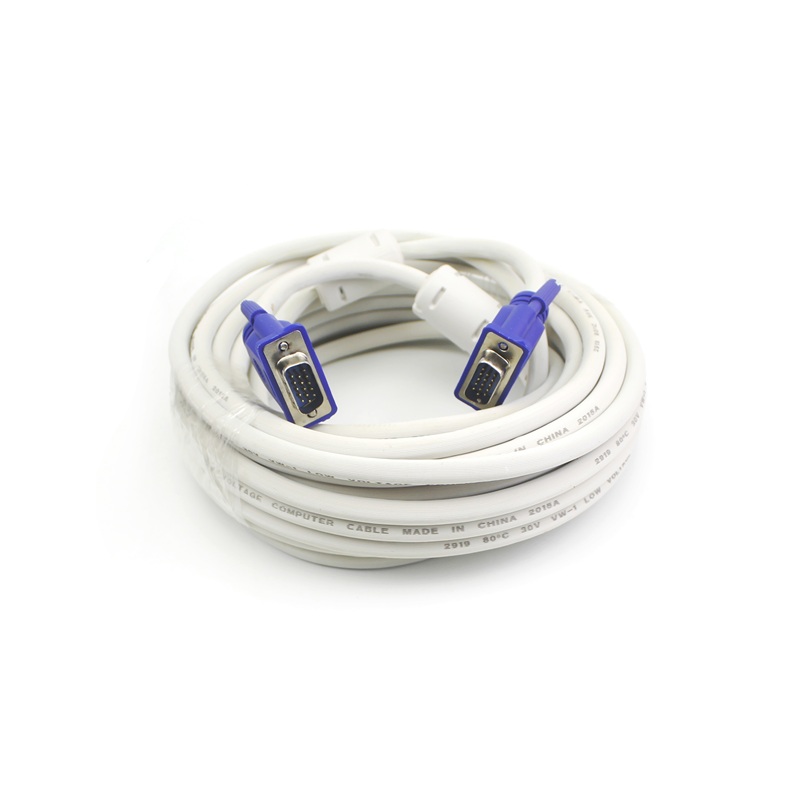 八鹰VGA线电脑显示器连接线台式机主机视频线显示屏数据线传输线加长线屏幕信号线投影仪电视高清线延长线 - 图3