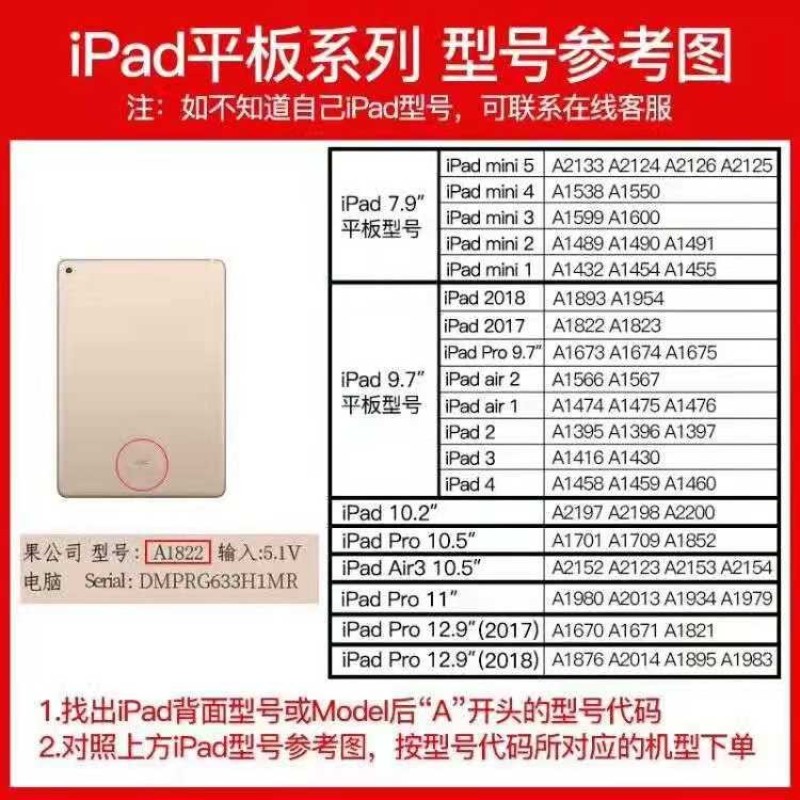 适用平板iPad10.5寸A1701/A1709/A1852/A2152/A2123/A2153触摸屏-图0