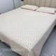 Class A pure cotton bed cover single piece for all seasons dormitory cotton tatami quilted thick bed three-piece set for single person non-slip
