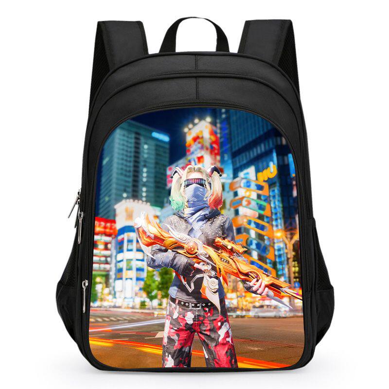 2024新和平精英皮肤小学生书包男大容量防水减负幼儿园一二三年级