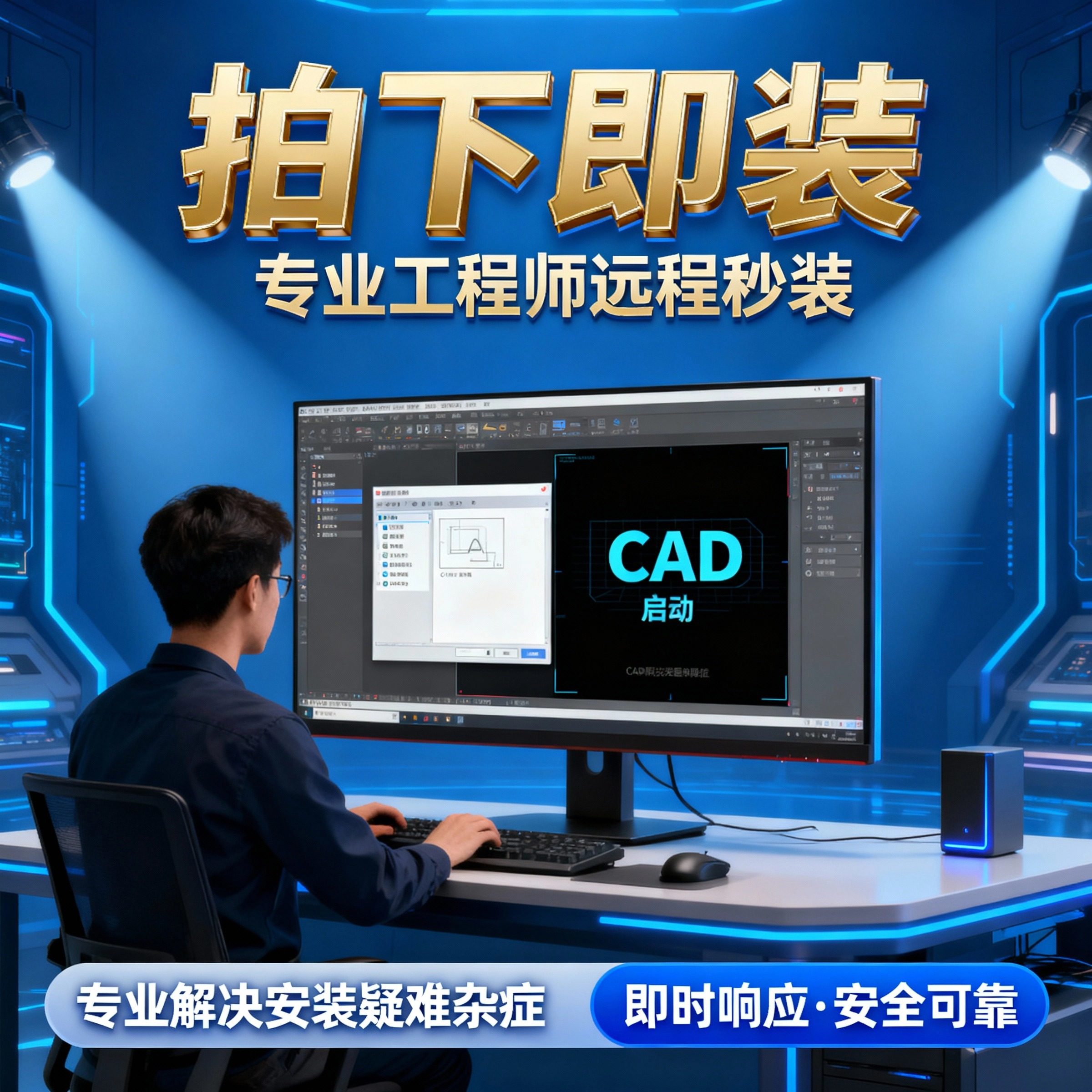CAD软件远程安装 auto2007-2026中文版cad2020 2021MAC/CAD软件包,淘宝优惠券,粉丝福利购,淘宝优惠卷