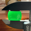 Ink green ice ring natural jadeite bare stone