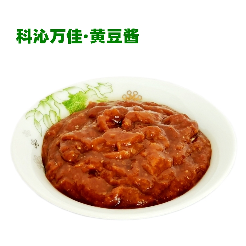 包邮科沁万佳酱于娘黄豆酱80g*20袋香辣酱爱小鲜肉酱东北大豆酱-图1