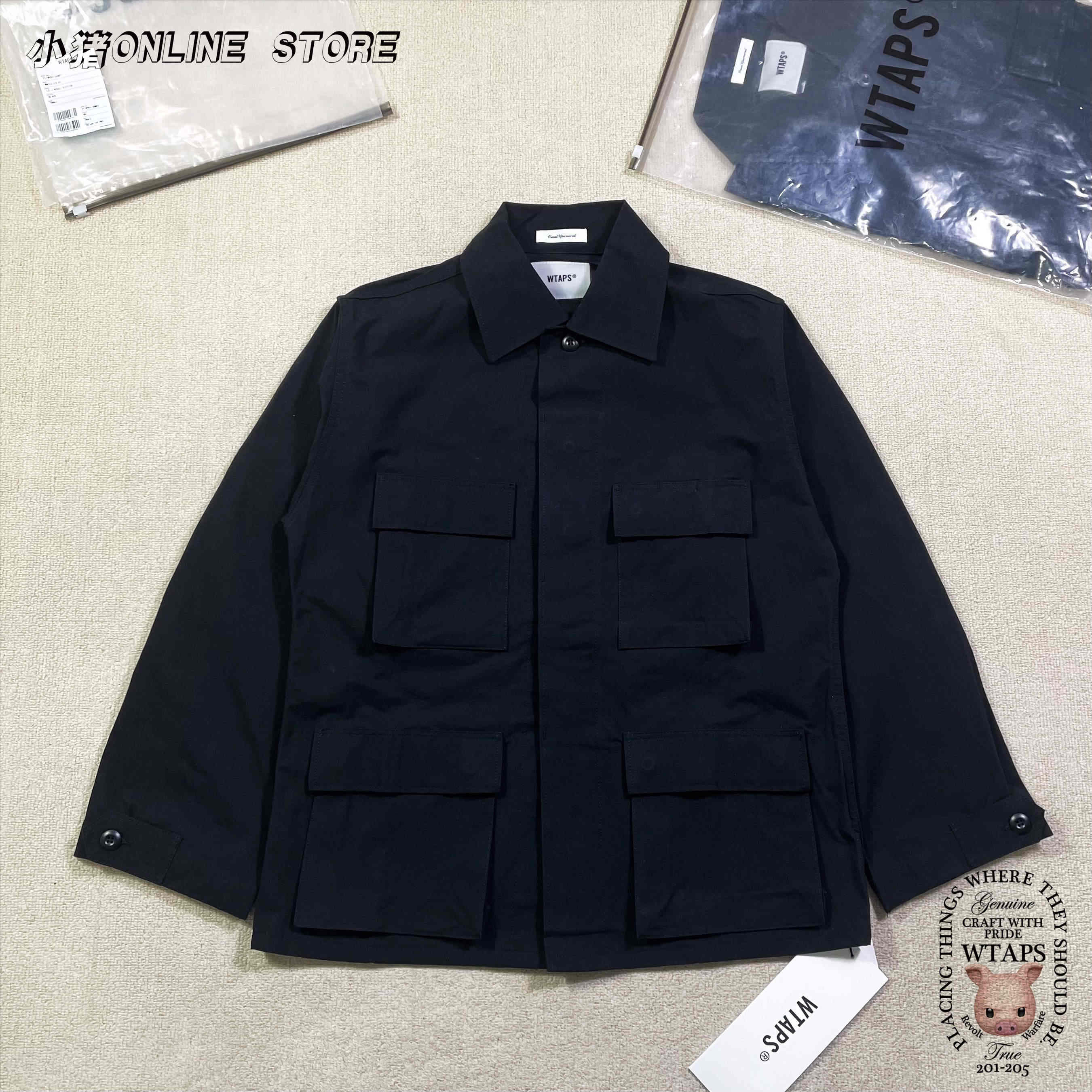 19SS WTAPS MILL JUNGLE LS / SHIRT BLACK | gournadicollege.edu.bd