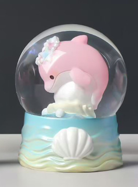 创意桌面小摆件海豚之音