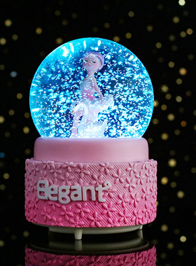 梦幻芭蕾舞女孩水晶球房间