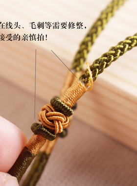 编织项链经典款挂坠黄金玉佩