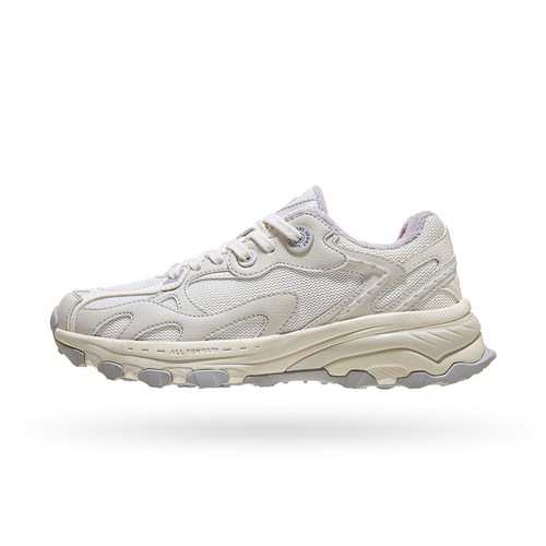 骆驼慢跑鞋漫游女鞋加绒运动鞋徒步登山鞋透气复古老爹鞋休闲鞋女 - 图3