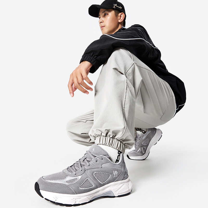 骆驼男鞋2025春季新款透气增高老爹鞋男时尚复古休闲运动鞋慢跑鞋,淘宝优惠券,粉丝福利购,淘宝优惠卷