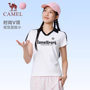 骆驼运动短袖T恤女！！