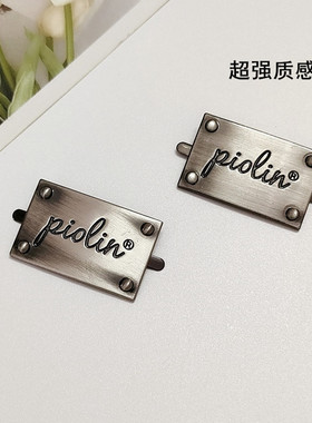 鞋扣字母标牌扣包上的配件