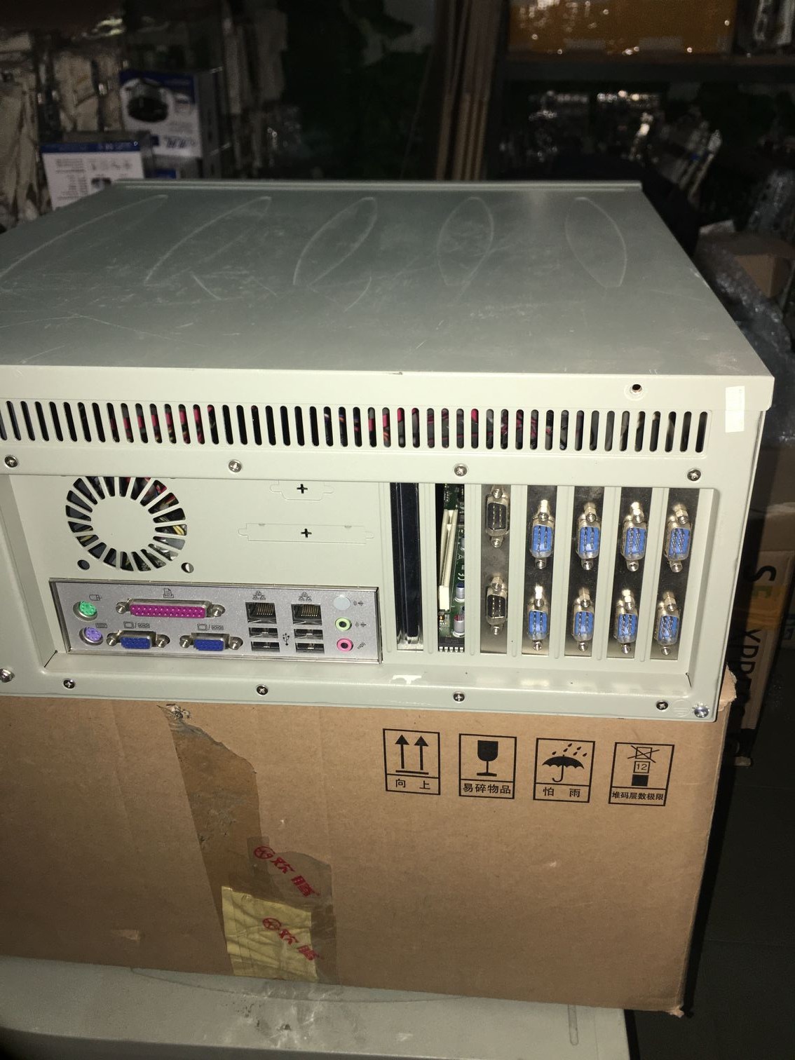 研华IPC 510 610工控机 AIMB-501G2 10个串口 - 图0