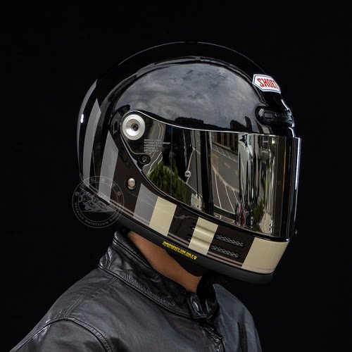 日本进口SHOEI GLAMSTER复古摩托车头盔哈雷巡航拿铁自由机车全盔 - 图3