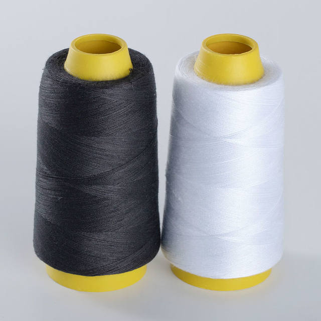 Homeline sewing thread handmade sewing clothing line black line white line flat line large roll line 402 sewing machine pagoda line