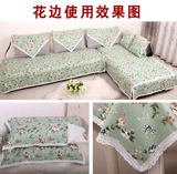 Кружевная черная хлопковая ткань, 10м