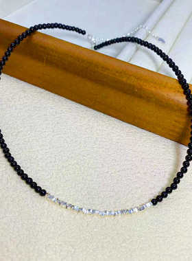 锁骨链QMCHS925银锁骨链女