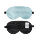 Can't be any thinner. Thin, breathable, double-sided silk eye mask