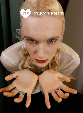 【情人节礼物】FLV精灵戒指 苹果系列轻奢小众设计感高级时尚个性