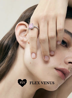 【新品】FLV微光戒指 轻奢时尚小众设计高级感百搭开口戒女戒礼物