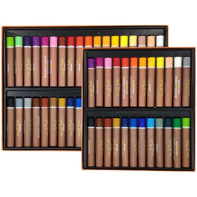 雄狮重色油画棒24色36色二代油画棒套装加粗彩色油画棒美术生蜡笔,淘宝优惠券,粉丝福利购,淘宝优惠卷
