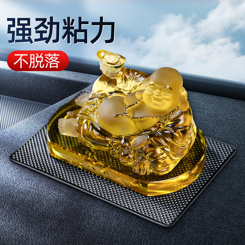 防滑垫车用汽车摆件饰品车载置物垫车内中控仪表台手机固定耐高温 - 图1