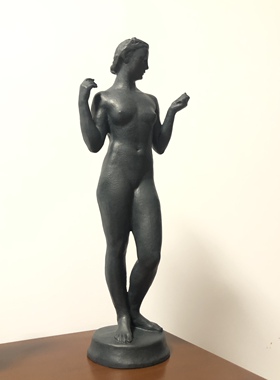 20世纪欧洲雕塑家作品马约尔系列青铜女性客厅空间摆件设计