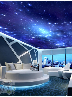 3d宇宙星空ktv包厢宾馆酒吧主题