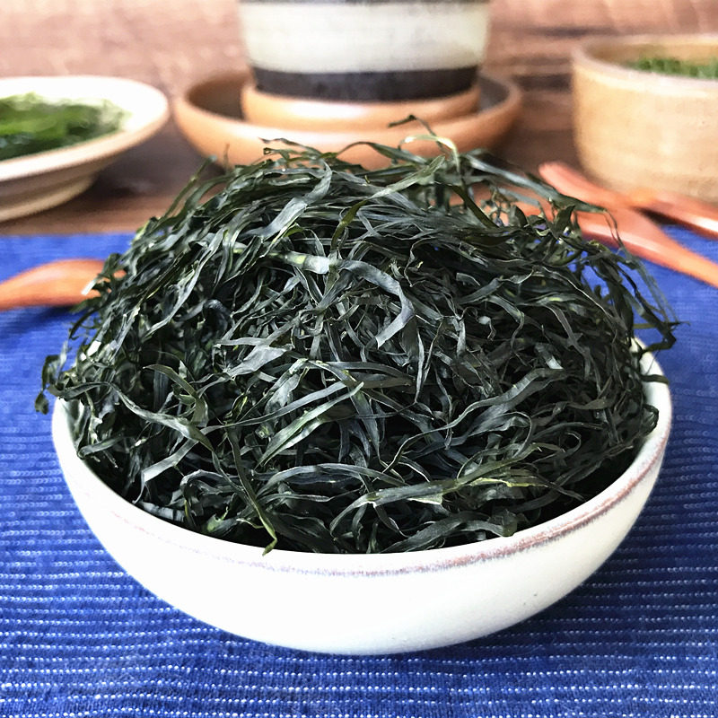 大连海带丝干货出口特细厚海带根头条级昆布新鲜淡干细海带芽特产_虎窝淘