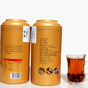 【买3送1】得利来斯正品黄金牛蒡茶新鲜牛膀茶铁罐装圆片茶/250