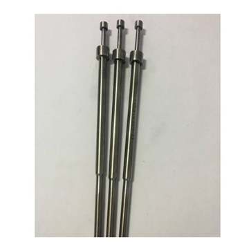 Selda cylinder ejector pins, nitrided ແຂງກະບອກ ejector pins, ພາດສະຕິກ mold ejector pins ສໍາລັບຂາຍ