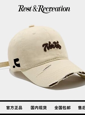 Restandrecreation做旧款棒球帽