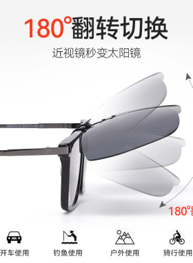 百年品牌毛源昌防紫外线墨镜夹片