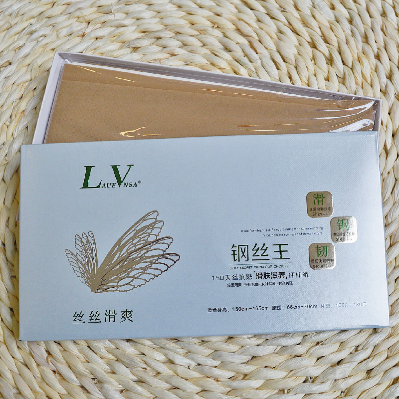 LaueVnsa女春秋薄款防勾丝15D抗磨钢丝袜美腿塑形滑连裤袜LV6086