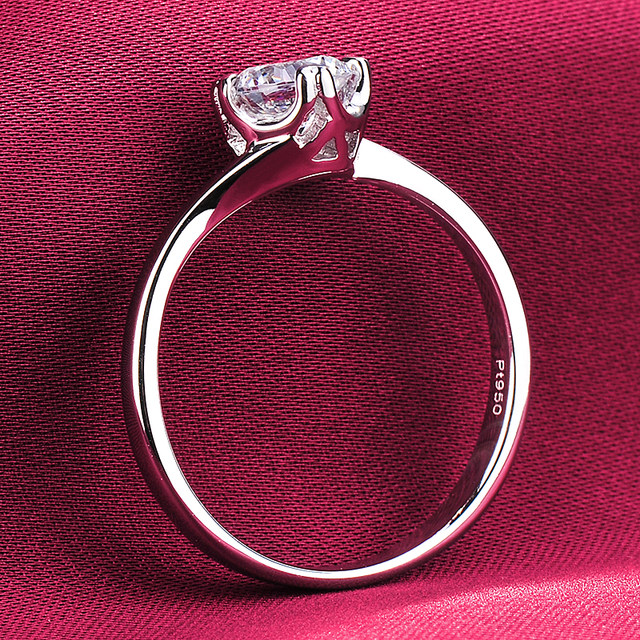 Imported moissanite pt950 pen jewelry